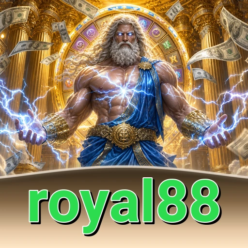 Layar fitur royal88